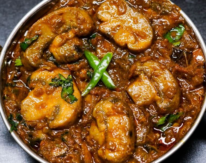 Mushroom curry